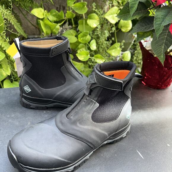 NEW Original Muck Boot Company Men\'s Apex Mid Zip Ankle Boot Black Size 14 $165 main image 8